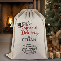 Personalised Speical Delivery Stamp - Christmas Santa Sack