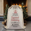 Speical Delivery From The North Pole - Christmas Santa Sack