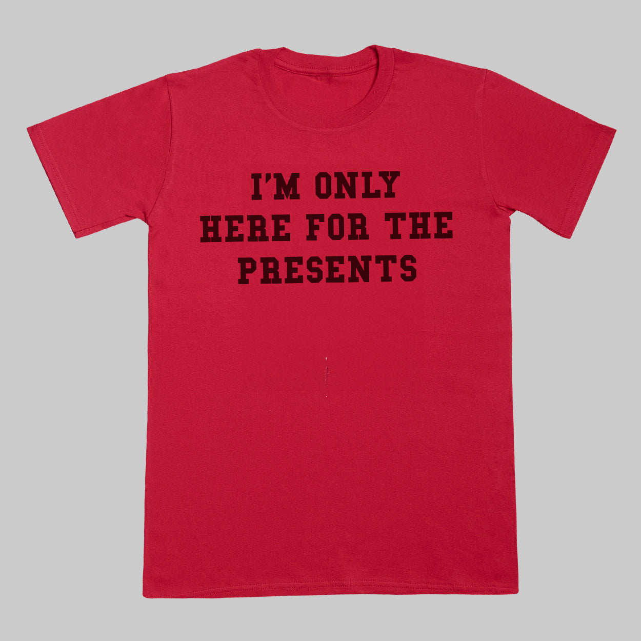 I'm Here For The PResents - Kids T-Shirt Red 3 yrs to 14 yrs