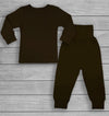 Plain Loungewear Set - Black - 0 months to 7 years