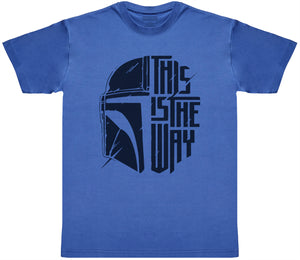 This Is The Way - Adult Blue T-Shirt - S to XXL