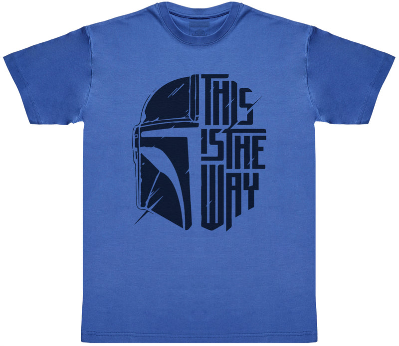 This Is The Way - Adult Blue T-Shirt - S to XXL