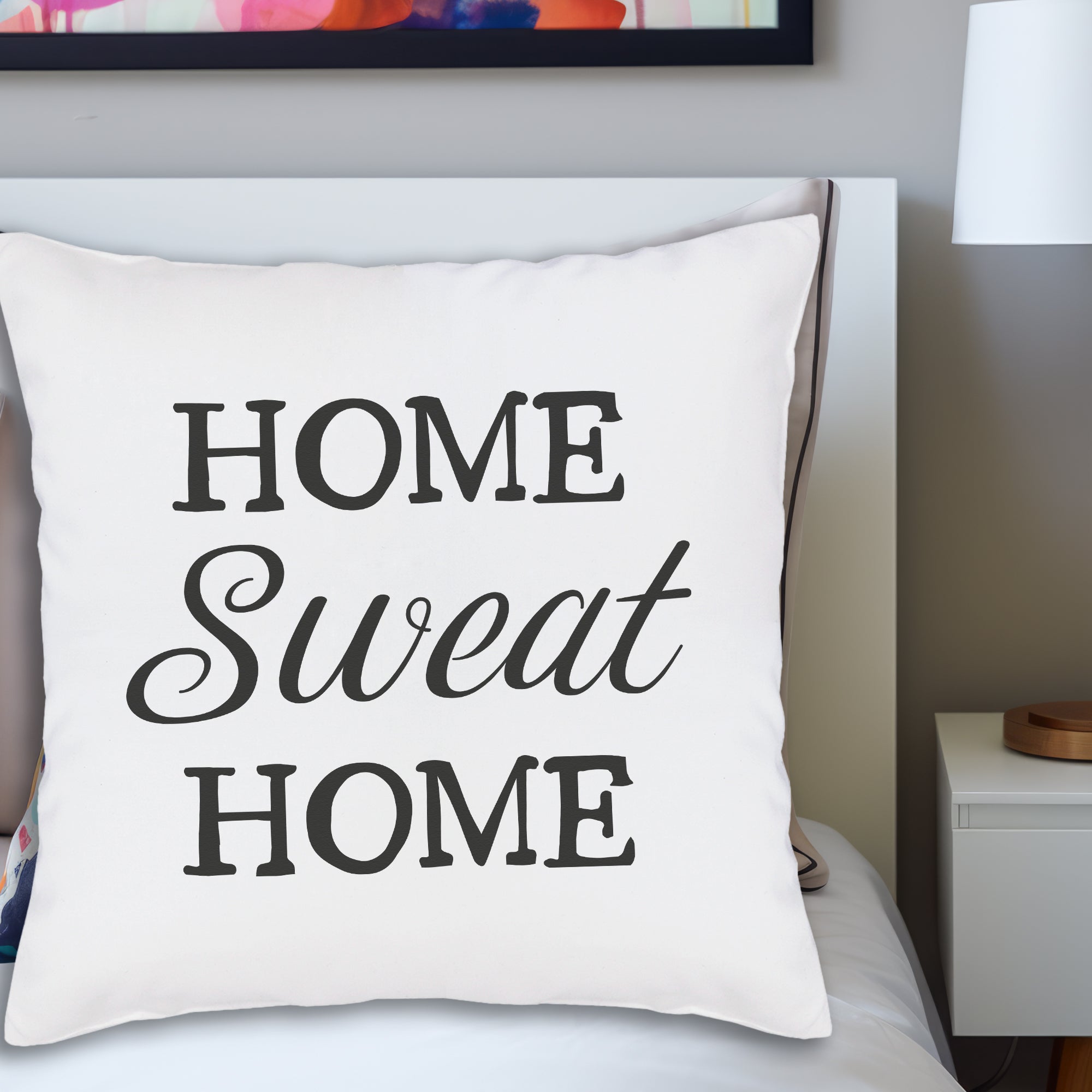 Home Sweet Home Printed Cushion Cover