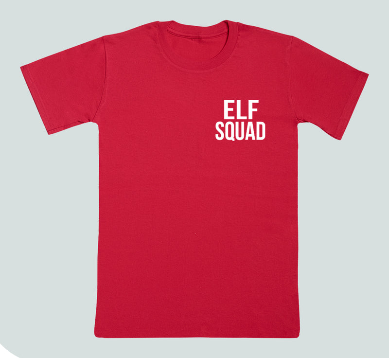 Elf Squad - Adult T-Shirt Red - S to 5XL