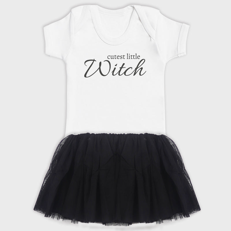 Cutest Witch - Matching Set Tutu - 0-1 years & 1-2 years