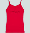 Cute But Psycho - Womens Strap Tops - XS to XXL