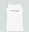 Cute But Psycho - Womens Strap Tops - XS to XXL