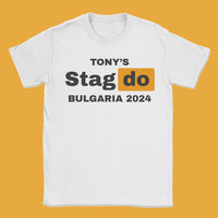 PERSONALISED Stag Do Themed - Stag Do T-Shirt