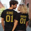 King & Queen Back Print - Couple Gift Set - (Sold Separately)