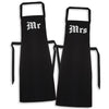 Mr & Mrs Medieval - Printed Aprons Set x2 - One Size