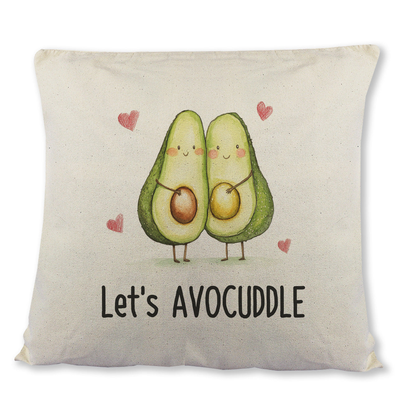 Let's AVOCUDDLE - Printed Cushion Cover