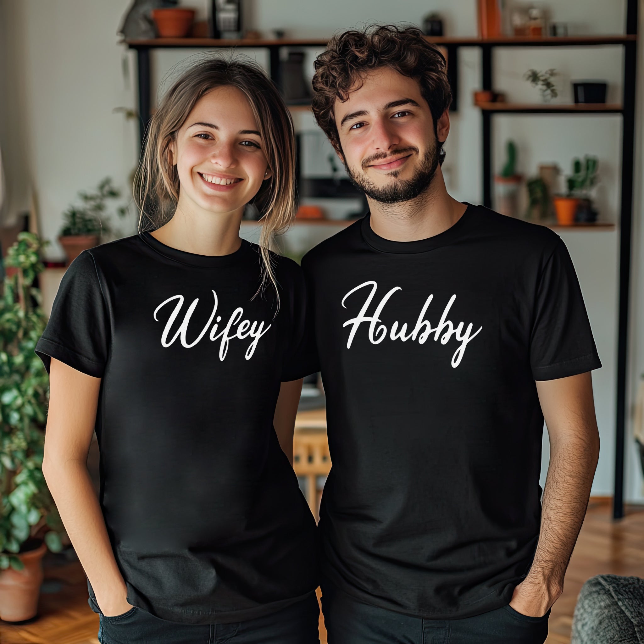 Hubby & Wifey Script - Couple Gift Set - (Sold Separately)