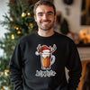 Reinbeer Outline - Christmas Sweater - Christmas Jumper Sweatshirt - All Sizes