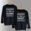 You Scumbag & You Maggot Sweater Style Design - Christmas Matching - All Styles - (Sold Separately)