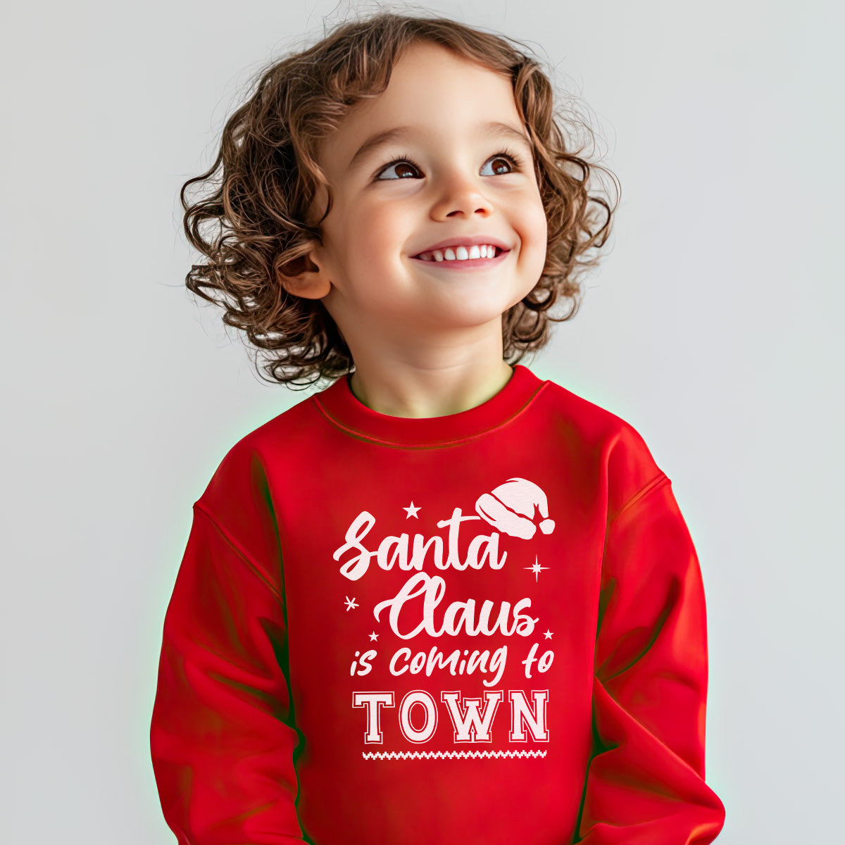 Santa Claus Is Coming To Town - Christmas Hoodie or Jumper Sweatshirt - All Sizes