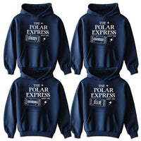 PERSONALISED Name Polar Express - Christmas Hoodie or Jumper Sweatshirt - All Sizes