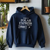 PERSONALISED Name Polar Express - Christmas Hoodie or Jumper Sweatshirt - All Sizes