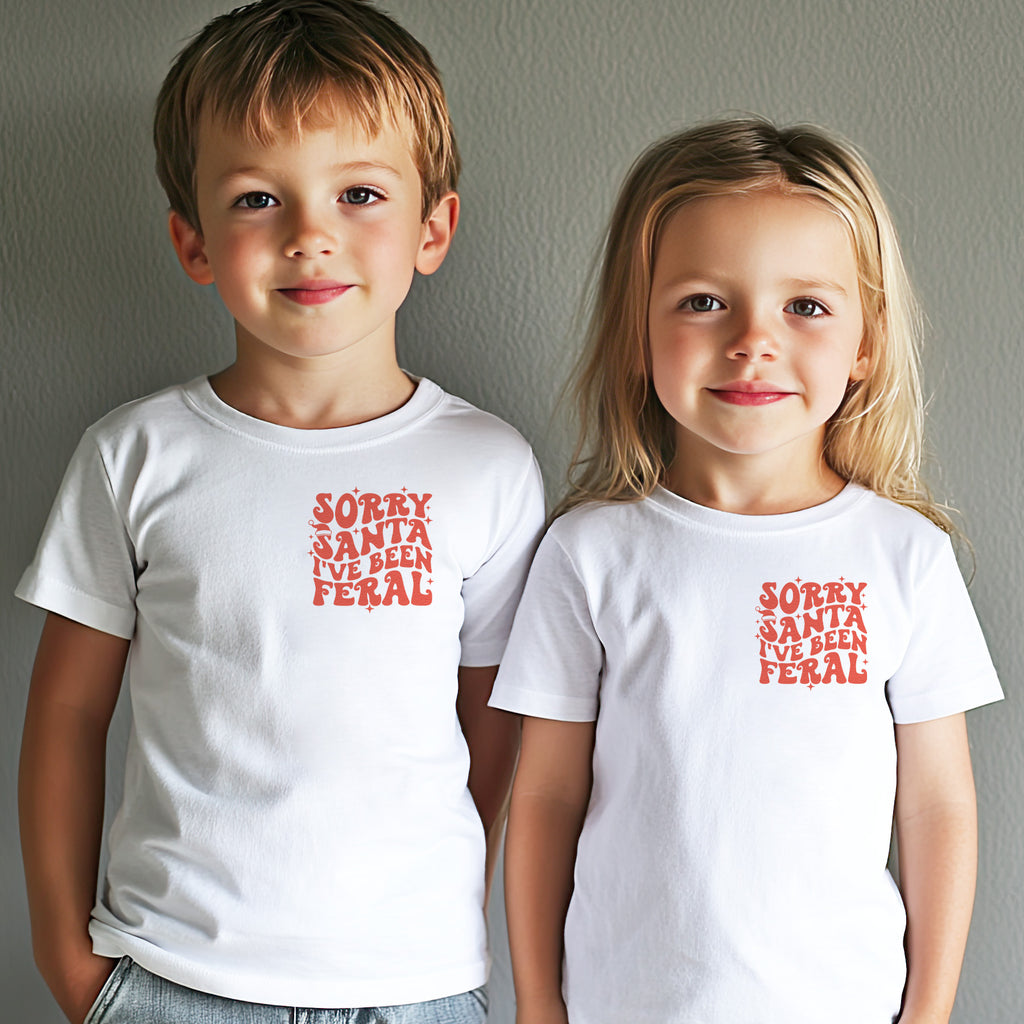 Santa I've Been Feral Pocket Design - Baby & Kids - All Styles & Sizes