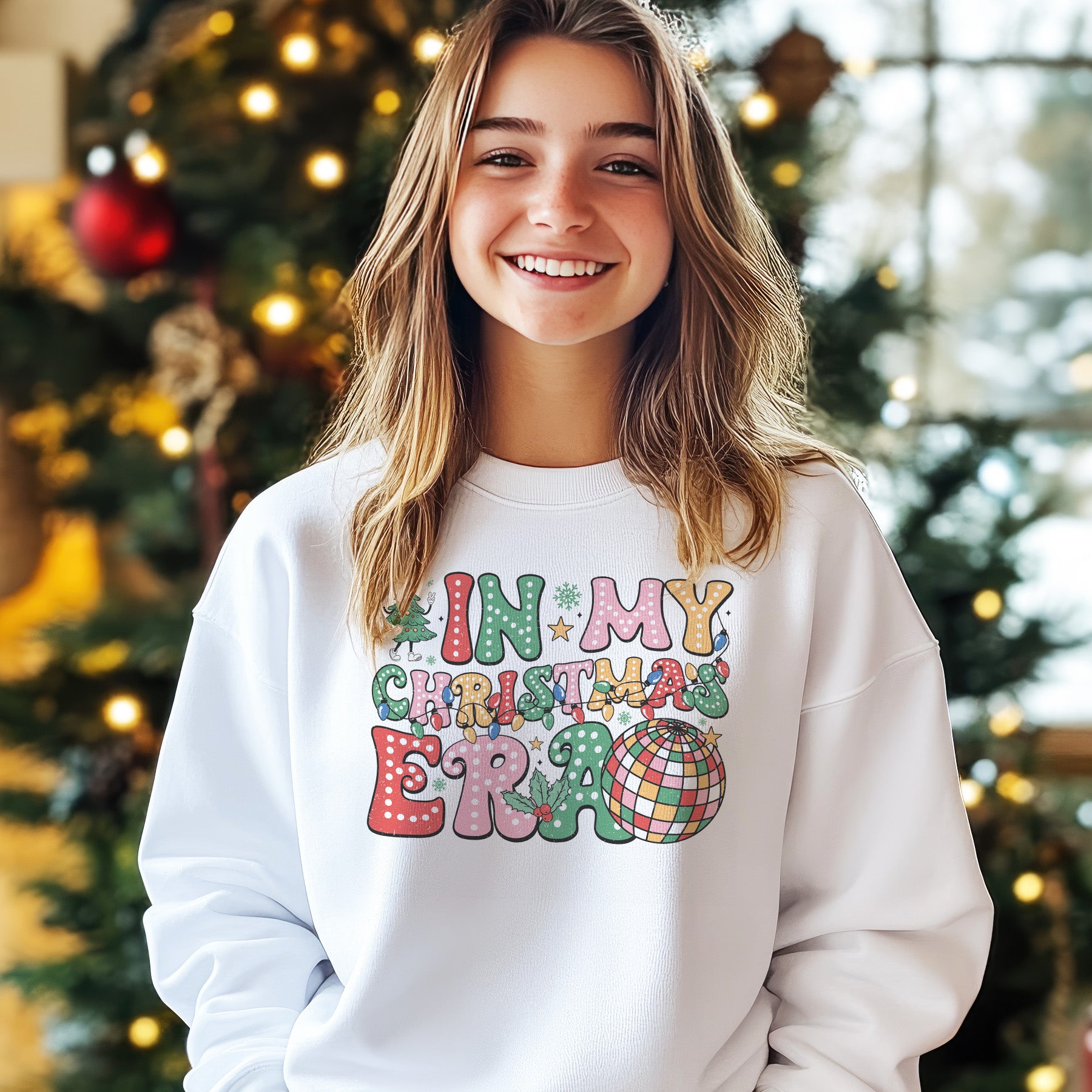 In My Christmas Era Christmas Sweater - Christmas Jumper Sweatshirt - All Sizes