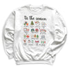 Tis The Season Christmas Sweater - Christmas Jumper Sweatshirt - All Sizes