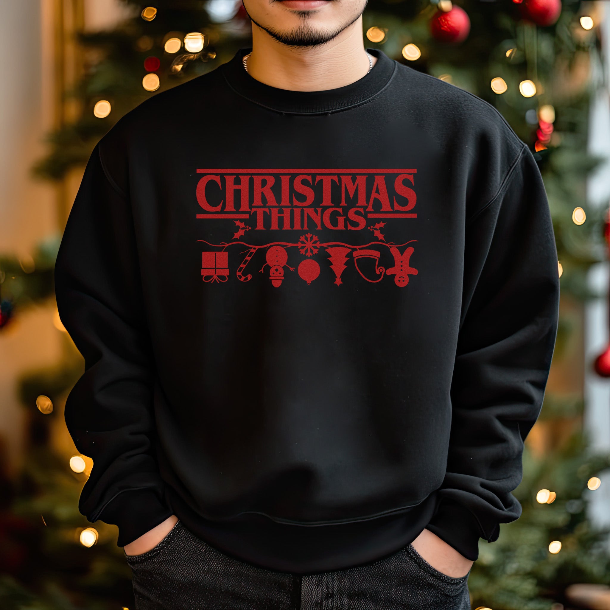 Christmas Things - Christmas Jumper Sweatshirt - All Sizes