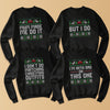 I Don't Do Matching Outfits Sweater Design - Christmas Jumper Sweatshirt - All Sizes