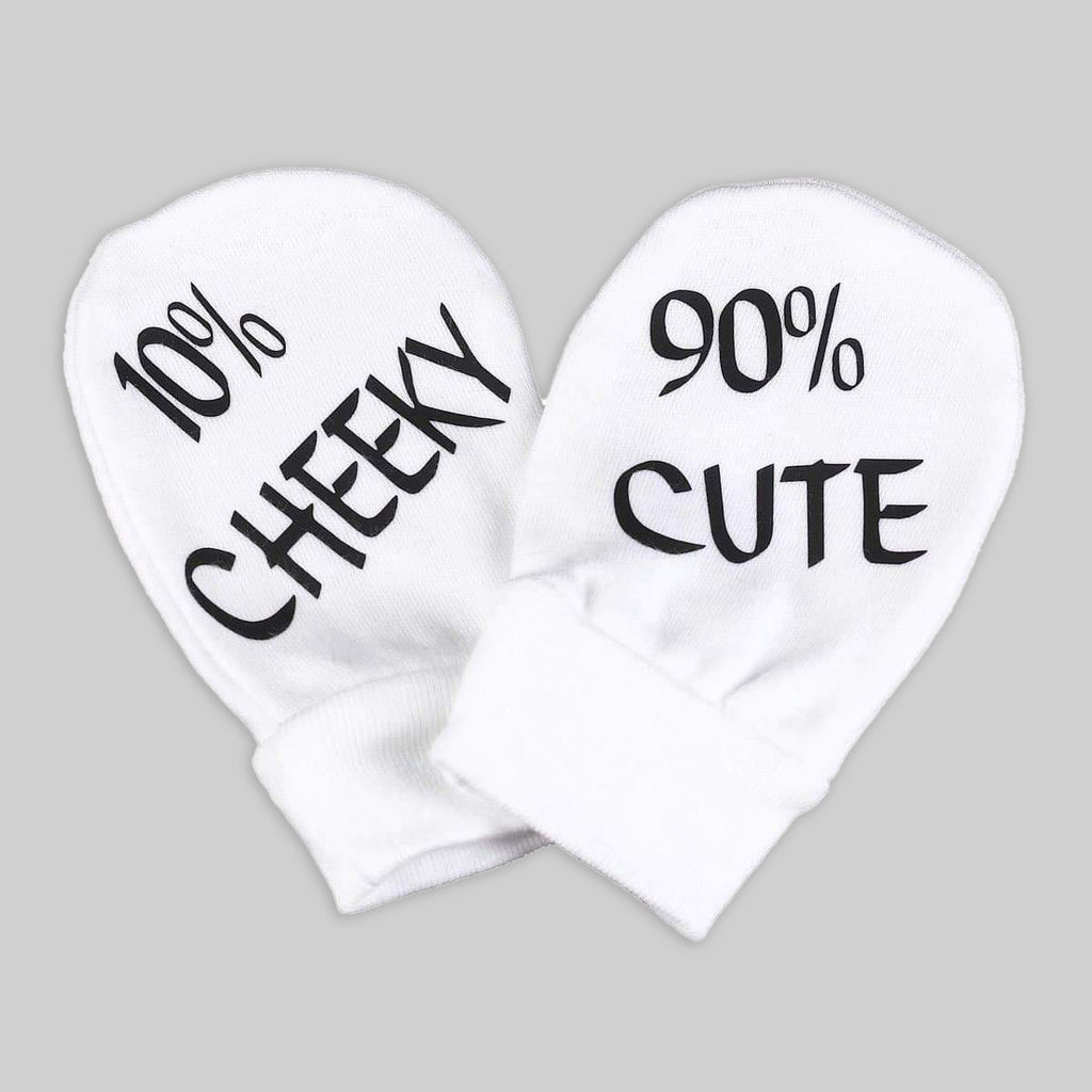 Cute & Cheeky 100% Cotton Baby Mittens Baby Gloves