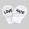 Love And Hate 100% Cotton Scratch Mittens