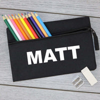 Personalised Name - 'Matt' Example - Pencil Case