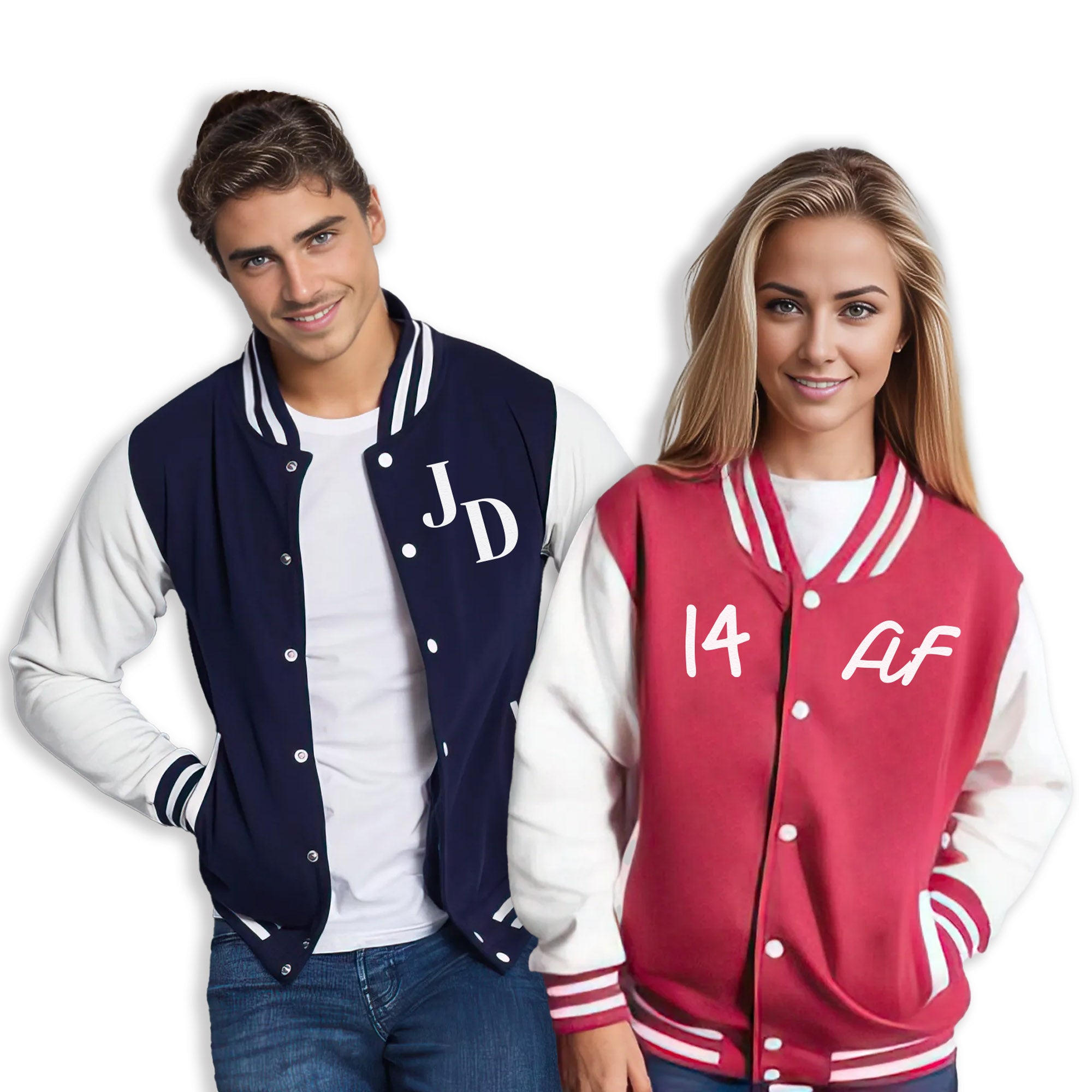 Fully PERSONALISED Varsity Jacket - Kids & Adults Sizing