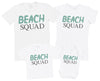 Beach Squad - Matching Set - Baby Bodysuit & Kids T-Shirt, Mum & Dad T-Shirt (4288568295473)