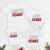 Santa Claus, Mrs Claus, Mini & Baby Claus - Family Matching Christmas Tops - Adult, Kids & Baby - (Sold Separately)