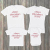 Personalised Name & Year - Family Matching Christmas Tops - (Sold Separately)