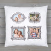 Personalised 4 Photo Frame Choices - Printed Cushion Cover - One Size