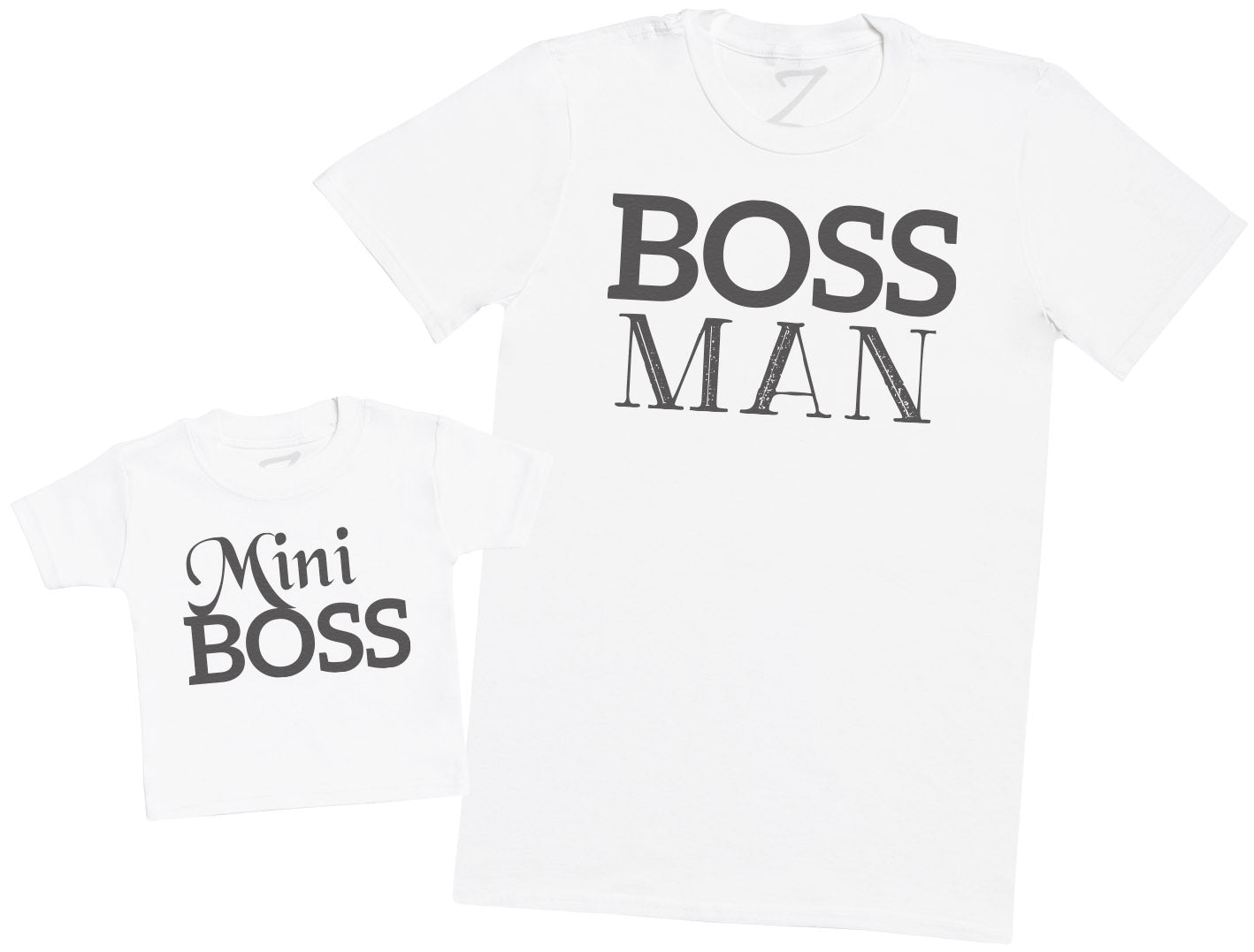 Boss Mini Boss - Mens T Shirt & Kid's T-Shirt (4339486359601)