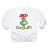 Merry Grinch-Mas - Christmas Jumper Sweatshirt - All Sizes - (Sold Separately)