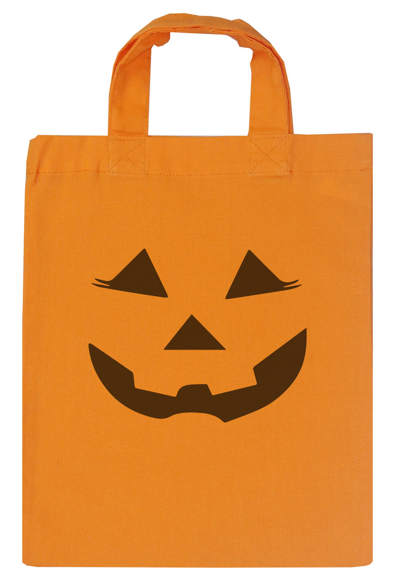 Pumpkin Girl Trick or Treat Bag - Small