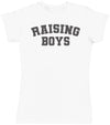 Raising Boys- Mums T-Shirt (4500701380657)