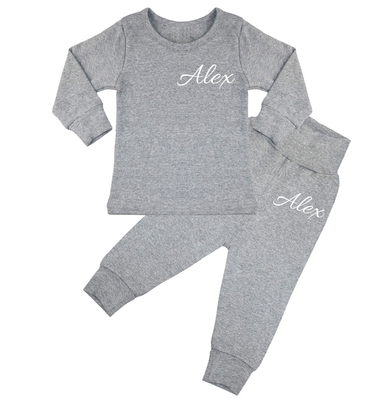 Washington Personalised Double Name Lounge Suit / Tracksuit - 6 Colours - 0M-7yrs