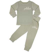 Washington Personalised Double Name Lounge Suit / Tracksuit - 6 Colours - 0M-7yrs