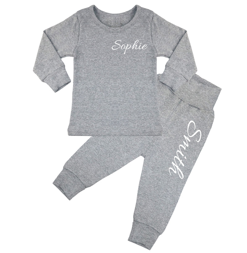 Washington Personalised Name Lounge Suit / Tracksuit - 6 Colours - 0M-7yrs