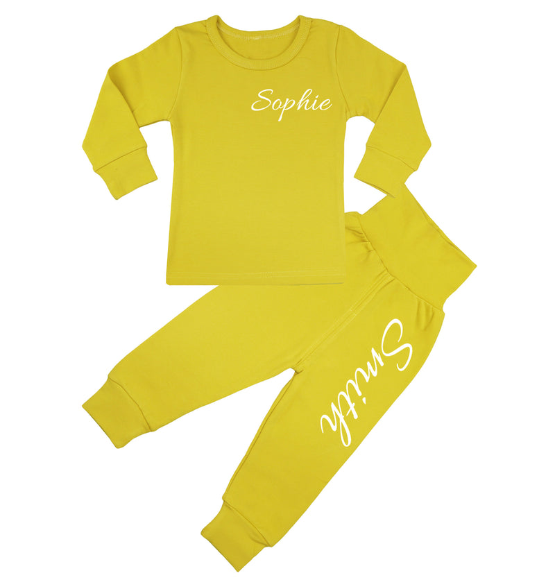 Washington Personalised Name Lounge Suit / Tracksuit - 6 Colours - 0M-7yrs