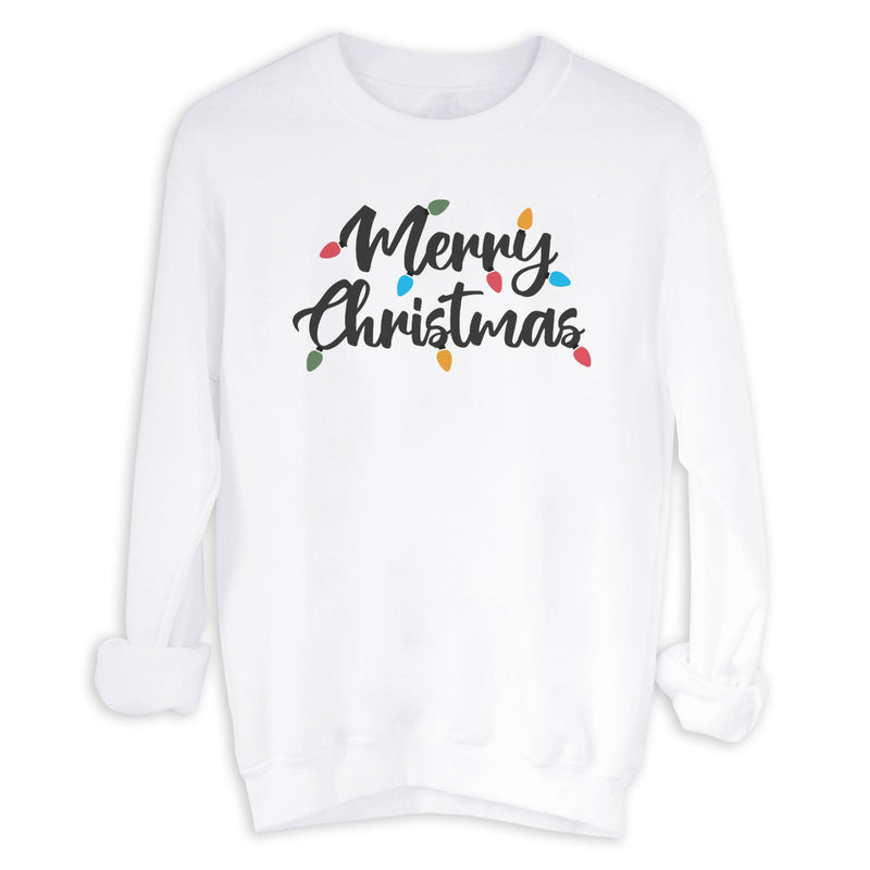 Merry Christmas Christmas Sweater - Christmas Jumper Sweatshirt - All Sizes