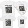 Personalised Family Christmas With Photo - Family Matching Christmas Tops - Adult, Kids & Baby - (Sold Separately)