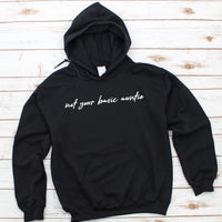 Not Your Basic Aunty - Womens Hoodie - Aunty Hoodie