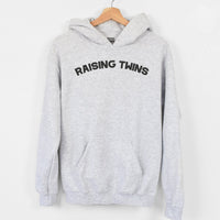 Raising Twins - Womens Hoodie - Mum Hoodie