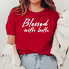 Blessed With Both - Womens T-shirt - Mum T-Shirt