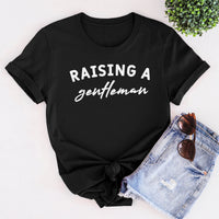 Raising Gentleman - Womens T-shirt - Mum T-Shirt