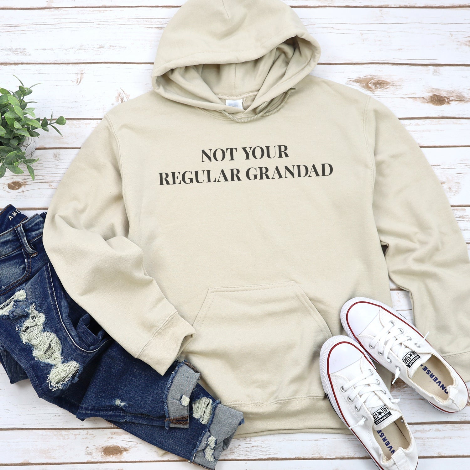 Not Your Regular Grandad - Mens Hoodie - Grandad Hoodie