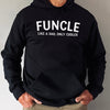 Funcle - White - Mens Hoodie - Uncle Hoodie